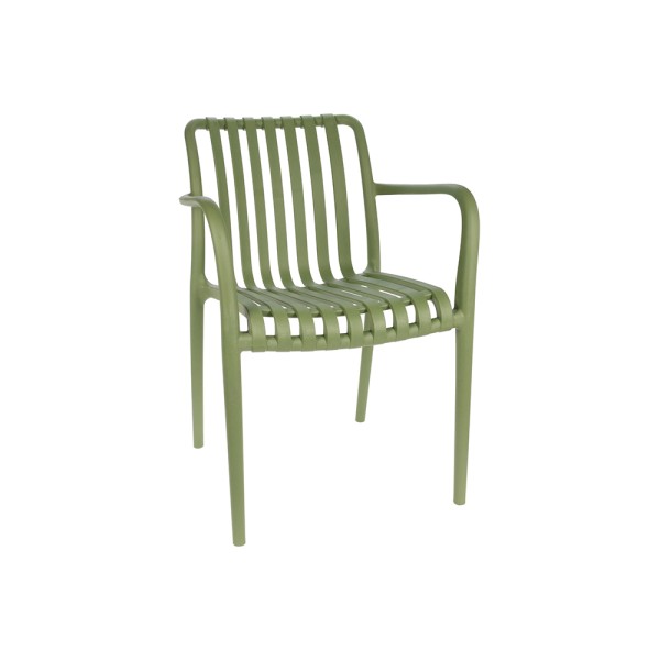  GARDEN ARM CHAIR PP GREEN