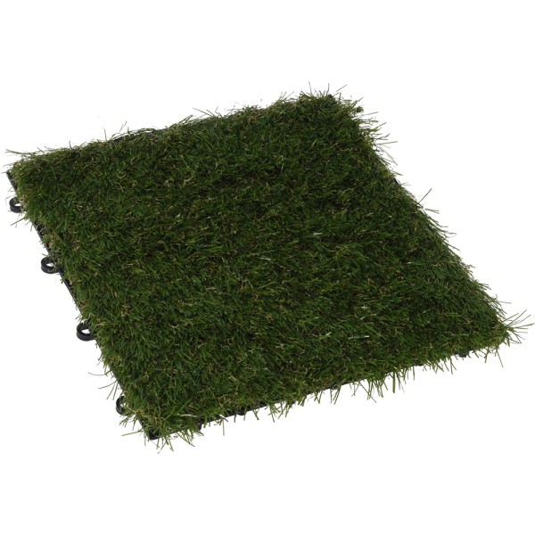 KOOPMAN DECKING TILE SET 6PCS PP GRASS