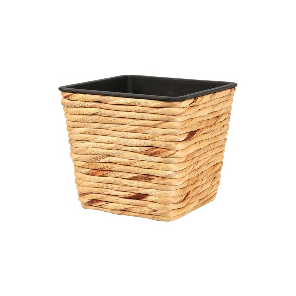 KOOPMAN PLANT POT SQUARE SET OF 3PCS NATURAL
