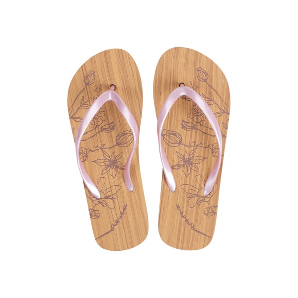 KOOPMAN WOMEN SLIPPERS V STYLE 36-41 2 ASSRTD STRAP COLORS