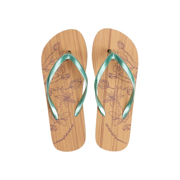 KOOPMAN WOMEN SLIPPERS V STYLE 36-41 2 ASSRTD STRAP COLORS