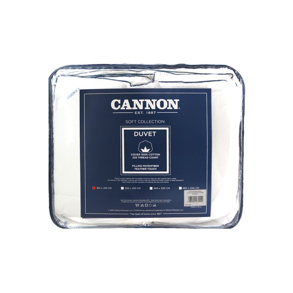CANNON SP COMFORTER MICROFIBER PLAIN SINGLE