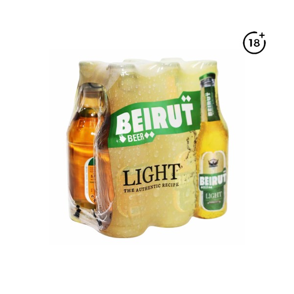 BEIRUT LIGHT BEER GLASS