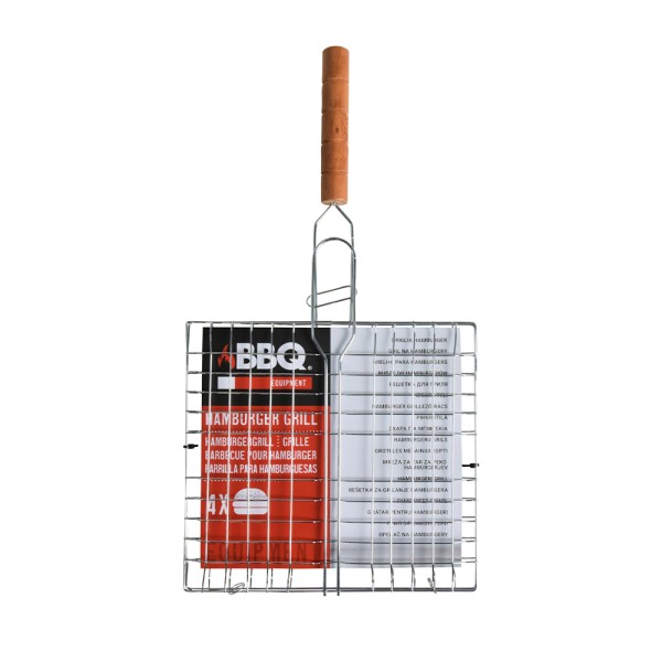 BBQ BBQ HAMBURGER GRILL 4 BURGERS