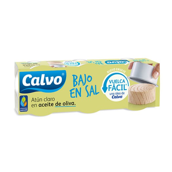 CALVO TUNA LOW SALT IN OLIVE OIL