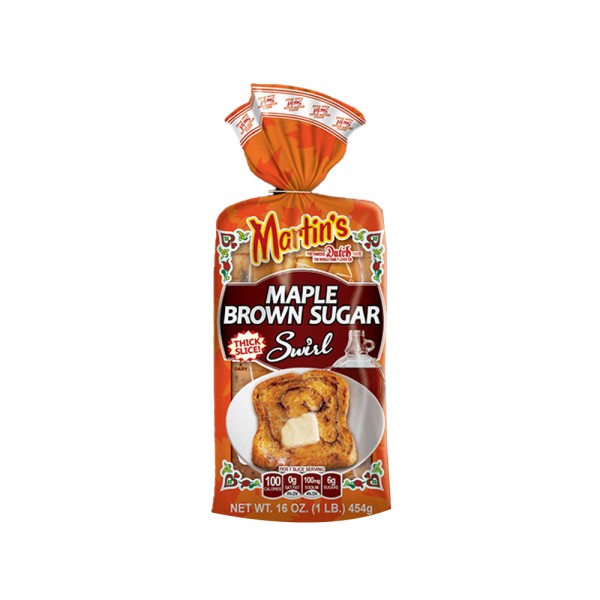 MARTIN'S MAPLE BROWN SUGAR SWIRL POTATO BREAD
