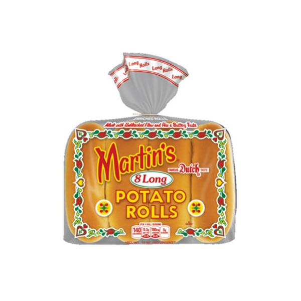 MARTIN'S HOTDOG POTATO ROLL