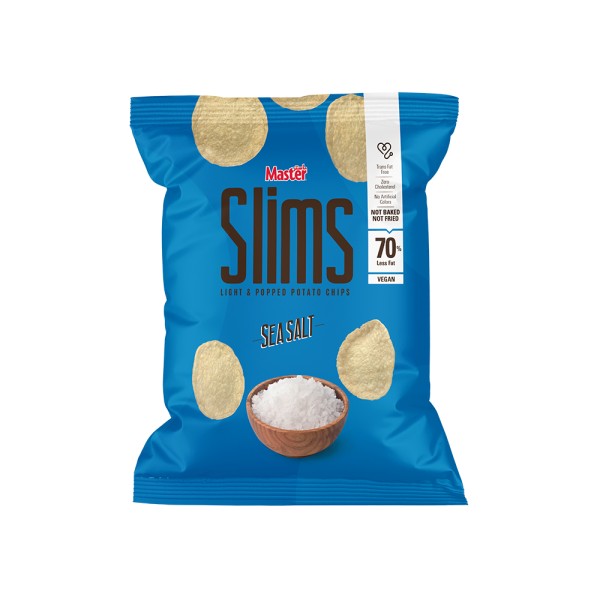 SLIMS SEA SALT CHIPS 