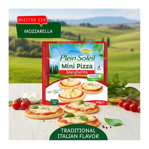 PLEIN SOLEIL MINI PIZZA MARGHERITA
