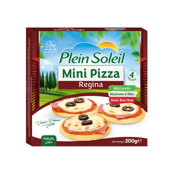 PLEIN SOLEIL MINI PIZZA REGINA