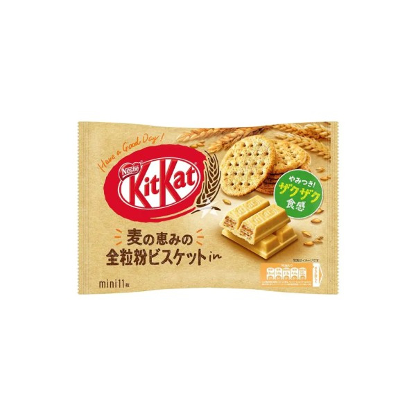 KITKAT MINI WHOLE GRAIN BISCUIT