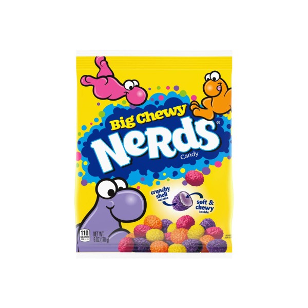 NERDS BIG CHEWY CANDY BAG
