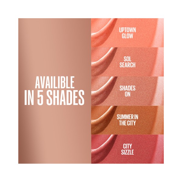 MAYBELLINE SUNKISSER BLUSH UPTOWN GLOW 02