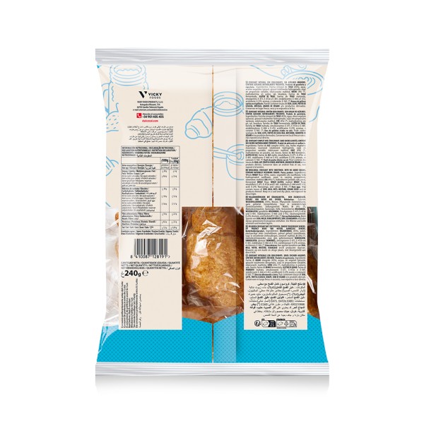 DULCESOL CROISSANT INTEGRAL WITHOUT SUGAR 
