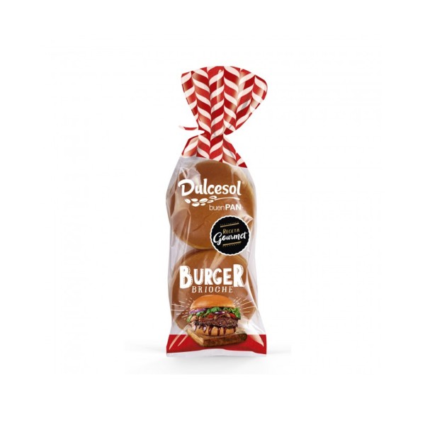 DULCESOL BURGUER BRIOCHE 4P
