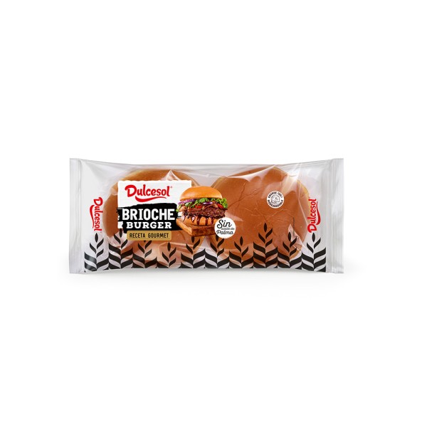 DULCESOL BURGUER BRIOCHE 4P