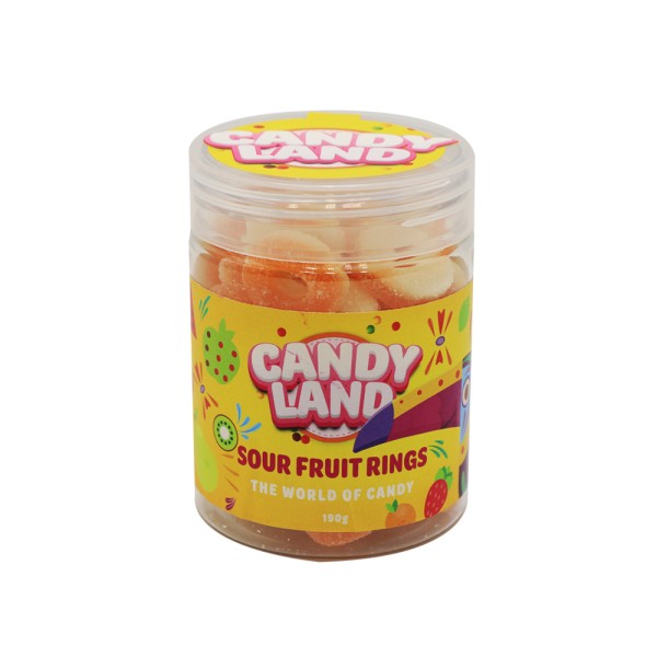 CANDY LAND SOUR RINGS JELLY