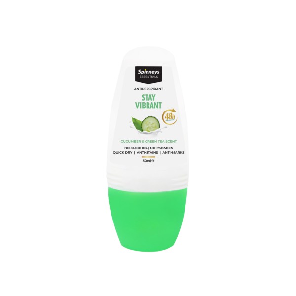 SPINNEYS ESSENTIALS ROLL-ON STAY VIBRANT