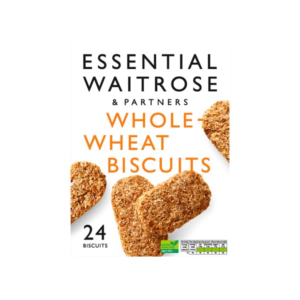 WAITROSE WHOLEWHEAT BISCUITS