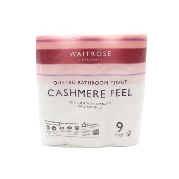 WAITROSE CASHMERE TOILET ROLL