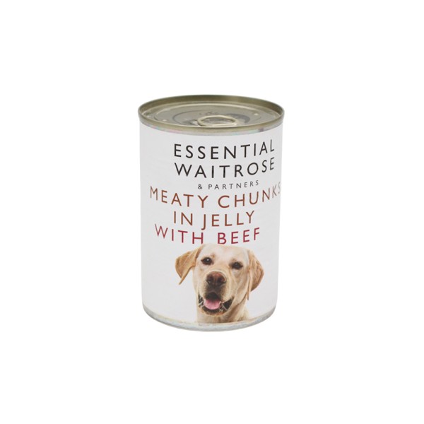 WAITROSE MEAT JELLY WET DOG FOOD