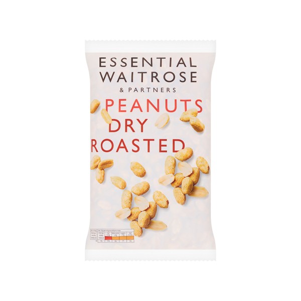 WAITROSE DRY ROASTED PEANUTS 