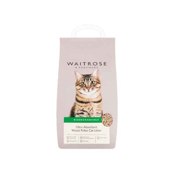 WAITROSE WOOD PELLET CAT LITTER