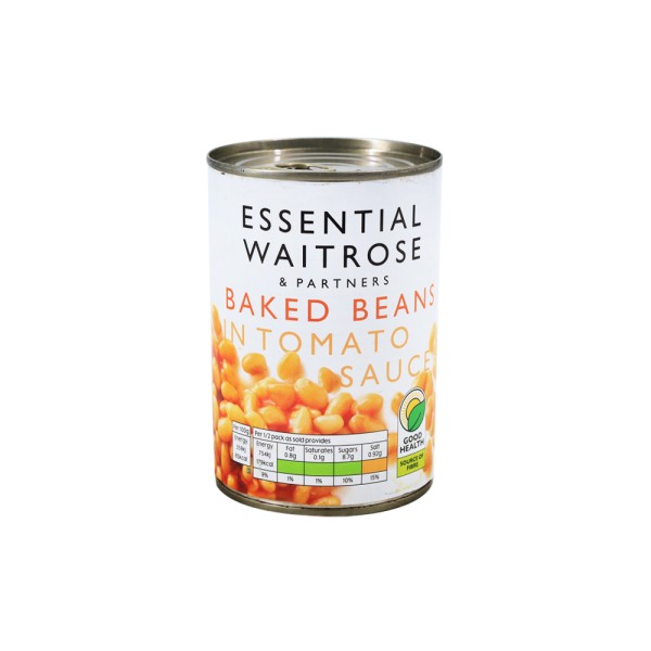 WAITROSE BAKED BEANS IN TOMATO SAUCE
