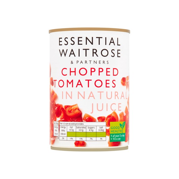 WAITROSE CHOPPED TOMATOES