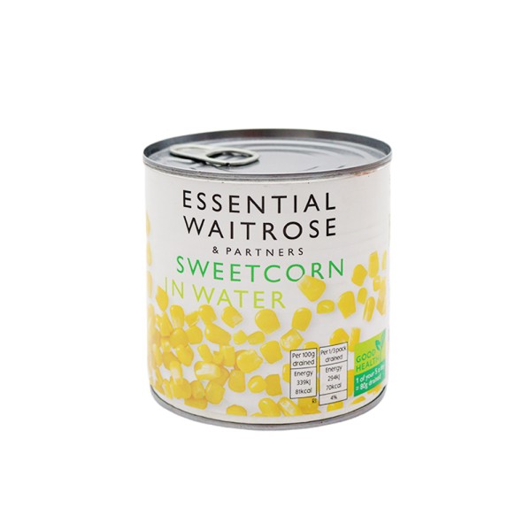 WAITROSE CANNED SWEETCORN