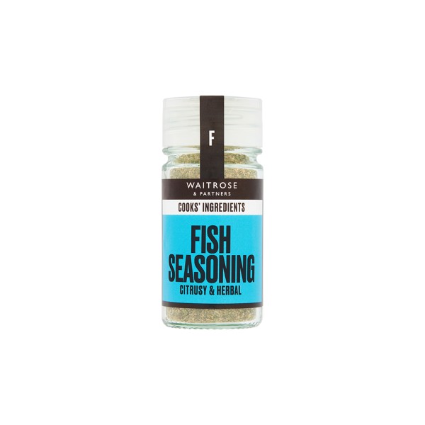 WAITROSE FISH SEASONING