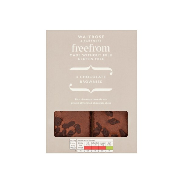 WAITROSE CHOCOLATE BROWNIES
