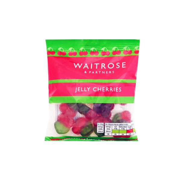 WAITROSE JELLY CHERRIES