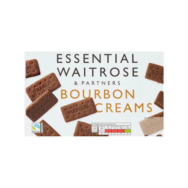 WAITROSE BOURBON CREAMS