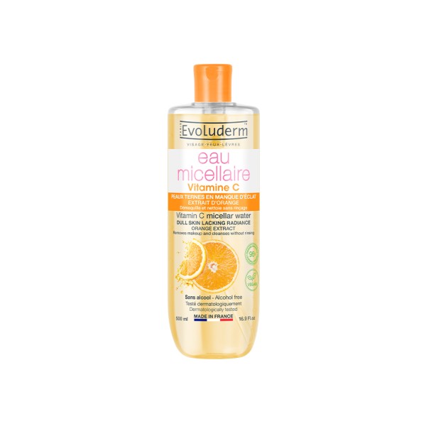 EVOLUDERM MICELLAR WATER VITAMINE C 