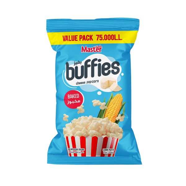 BUFFIES CHEESE POPCORN CHIPS 