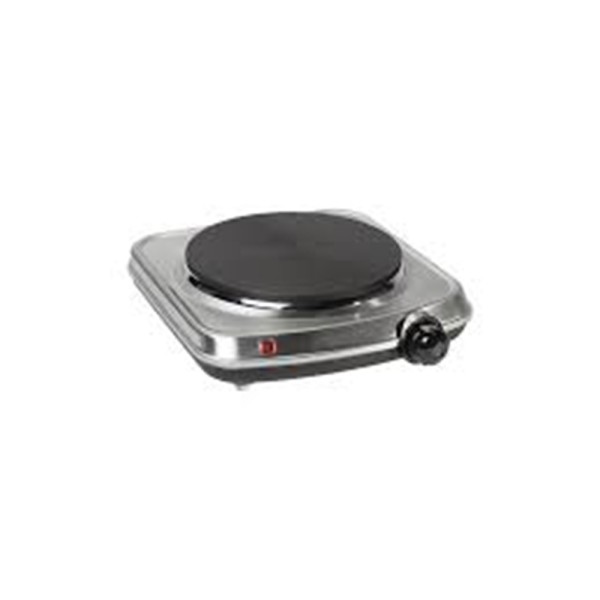 CAMPOMATIC SINGLE ELECTRIC PLATE1500W18.5CMBRUSHED SS