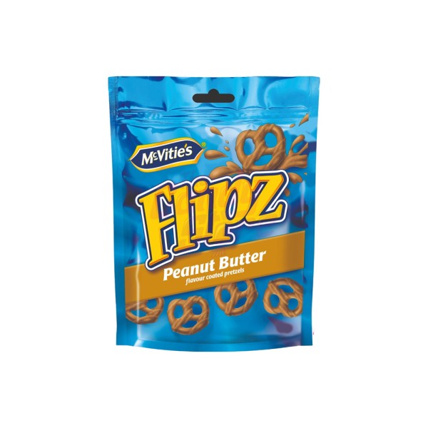 FLIPZ PEANUT BUTTER PRETZELS FLAVOR