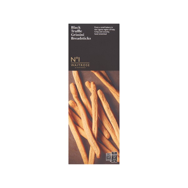 WAITROSE NO1 TRUFFLE GRISSINI RUBATA