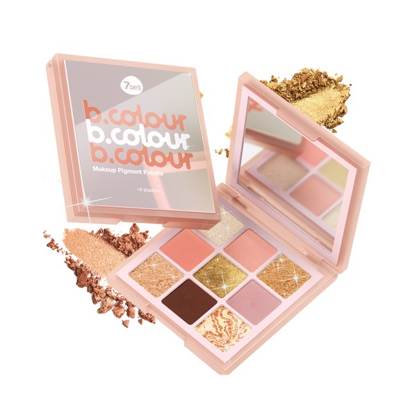 B.COLOUR  EYESHADOW PALETTE 9SHADES01LUXURYLIFE