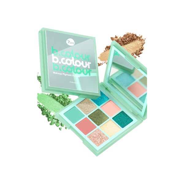 B.COLOUR  EYESHADOW PALETTE 9 SHADES03RAINBOWDASH
