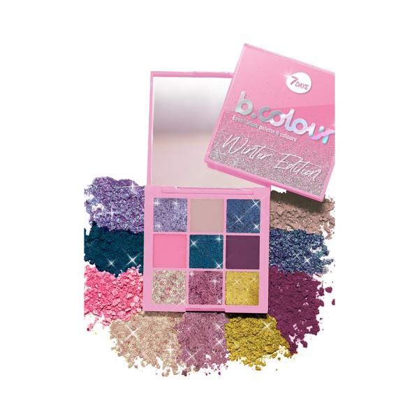 B.COLOUR  WE EYESHADOW PALETTE 9COLOURSMAGICFANCY