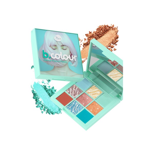B.COLOUR  EYESHADOW PALETTE  02 PISTACHIO CAKE