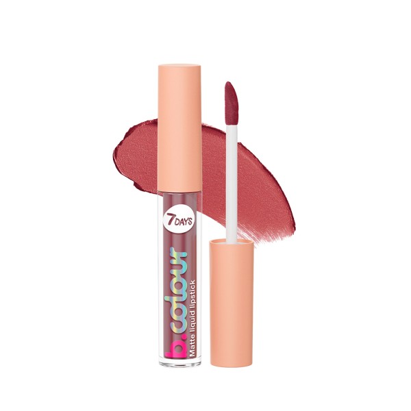 B.COLOUR  MATTE LIQUID LIPSTICK  01 DUSTY ROSE