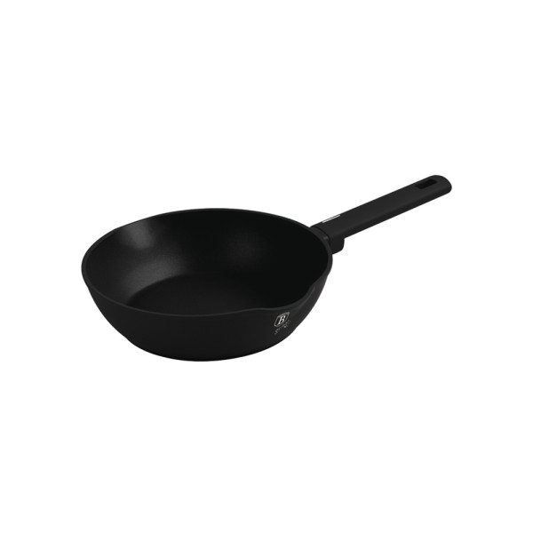 BERLINGER HAUS DEEP FRYPAN MATT BLACK NONSTICK+INDUCTION