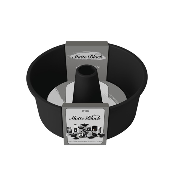 BERLINGER HAUS BUNDT PAN MATT BLACK NONSTICK