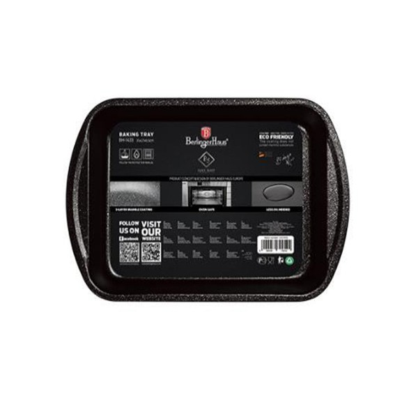 BERLINGER HAUS ROASTING TRAY MATT BLACK NONSTICK
