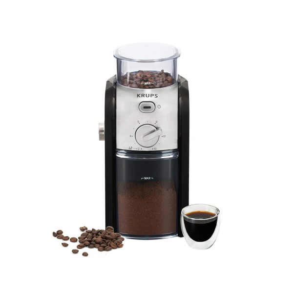KRUPS COFFEE GRINDER PRO 17LEVEL GRIND CUP SELECT 100W