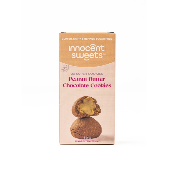 INNOCENTS PEANUT BUTTER CHOCOLATE COOKIES