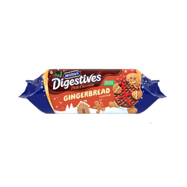 MCVITIES MCVITIES GINGERBREAD CHOCOLATE DIGESTIVE